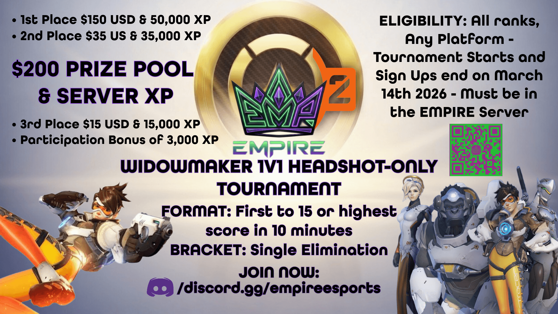 OVERWATCH EVENT 3-14-26